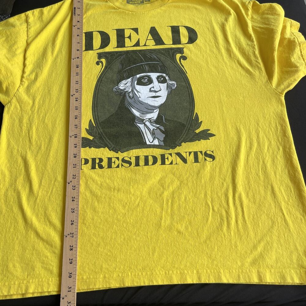 Million Dolla Motive Dead Presidents Shirt Mens 3XL Graphic‎ Tee USA Hip Hop - Picture 7 of 8